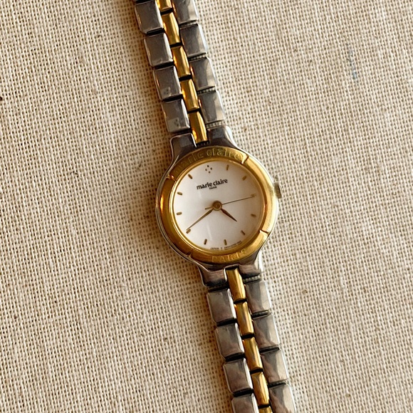 Darling Vintage Marie Claire Paris Two Tone Watch main image 4